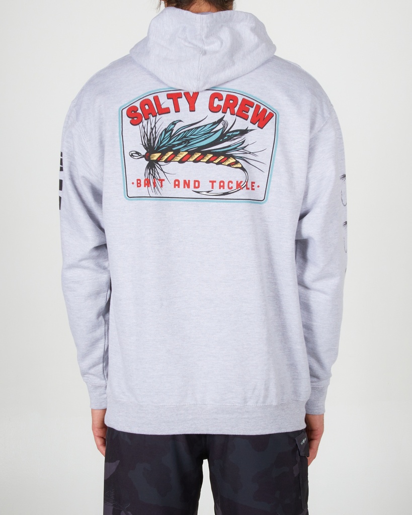 COTON OUATÉ SALTY CREW FLY DROP - GREY HEATHER