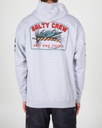 COTON OUATÉ SALTY CREW FLY DROP - GREY HEATHER