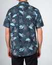 CHEMISE SALTY CREW FEEDING FRENZY UV WOVEN - NOIR