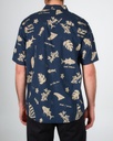 CHEMISE SALTY CREW TWISTED TIDES WOVEN - NAVY