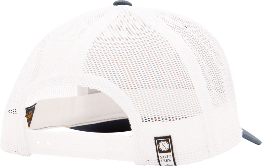 CASQUETTE SALTY BOTTOM DWELLER RETRO TRUCKER - NAVY/BLANC
