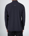 CHEMISE SALTY CREW CHARTER LONG SLEEVE TECH - NOIR