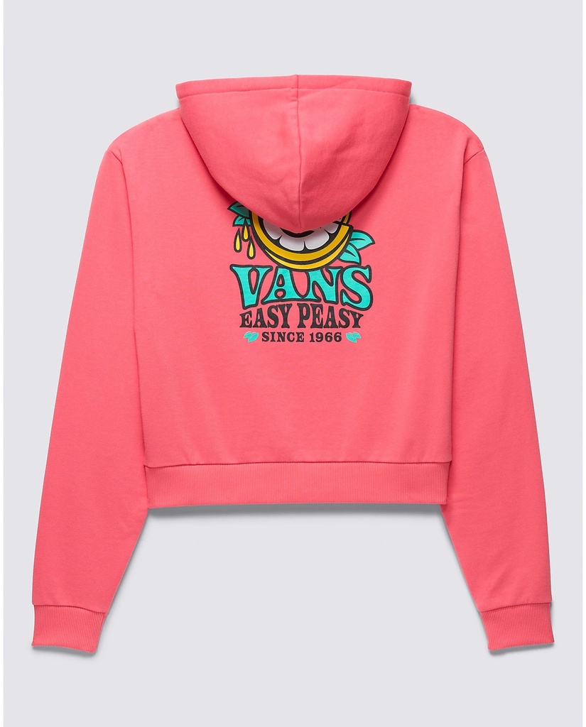 COTON OUATÉ VANS EASY PEASY HOODIE POUR FEMME - CALYPSO CORAL