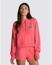 COTON OUATÉ VANS EASY PEASY HOODIE POUR FEMME - CALYPSO CORAL