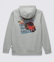 COTON OUATÉ VANS JUNIOR VAN DOREN BBQ PULL OVER - CEMENT HEATHER