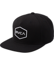 CASQUETTE RVCA COMMONWEALTH SNAPBACK - NOIR
