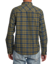 CHEMISE RVCA PANHANDLE LONG SLEEVE FLANNEL - WOOD