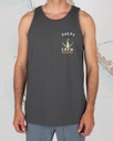 CAMISOLE SALTY CREW TAILED TANK - CHARCOAL