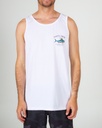 CAMISOLE SALTY CREW ROOSTER TANK - BLANC