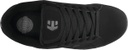SOULIER ETNIES FADER - BLACK DIRTY WASH
