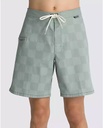 BOARDSHORT VANS THE DAILY VINTAGE CHECK 18" - CHINOIS GREEN