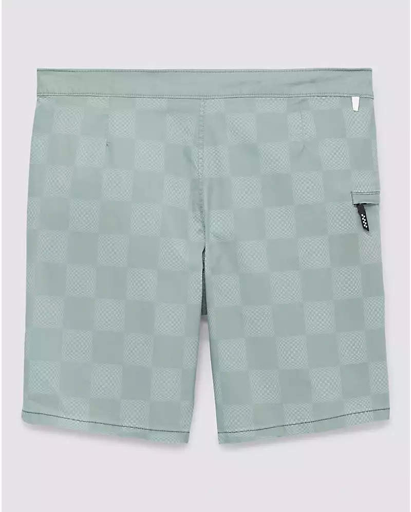BOARDSHORT VANS THE DAILY VINTAGE CHECK 18" - CHINOIS GREEN