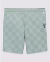 BOARDSHORT VANS THE DAILY VINTAGE CHECK 18" - CHINOIS GREEN