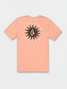 T-SHIRT VOLCOM SKATE VITALS AXEL SHORT SLEEVE TEE - DARK BLACK HEATHER