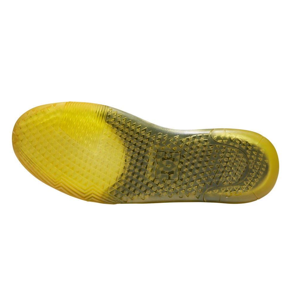 SOULIER DC METRIC SKATE SHOES - GOLD/BLACK