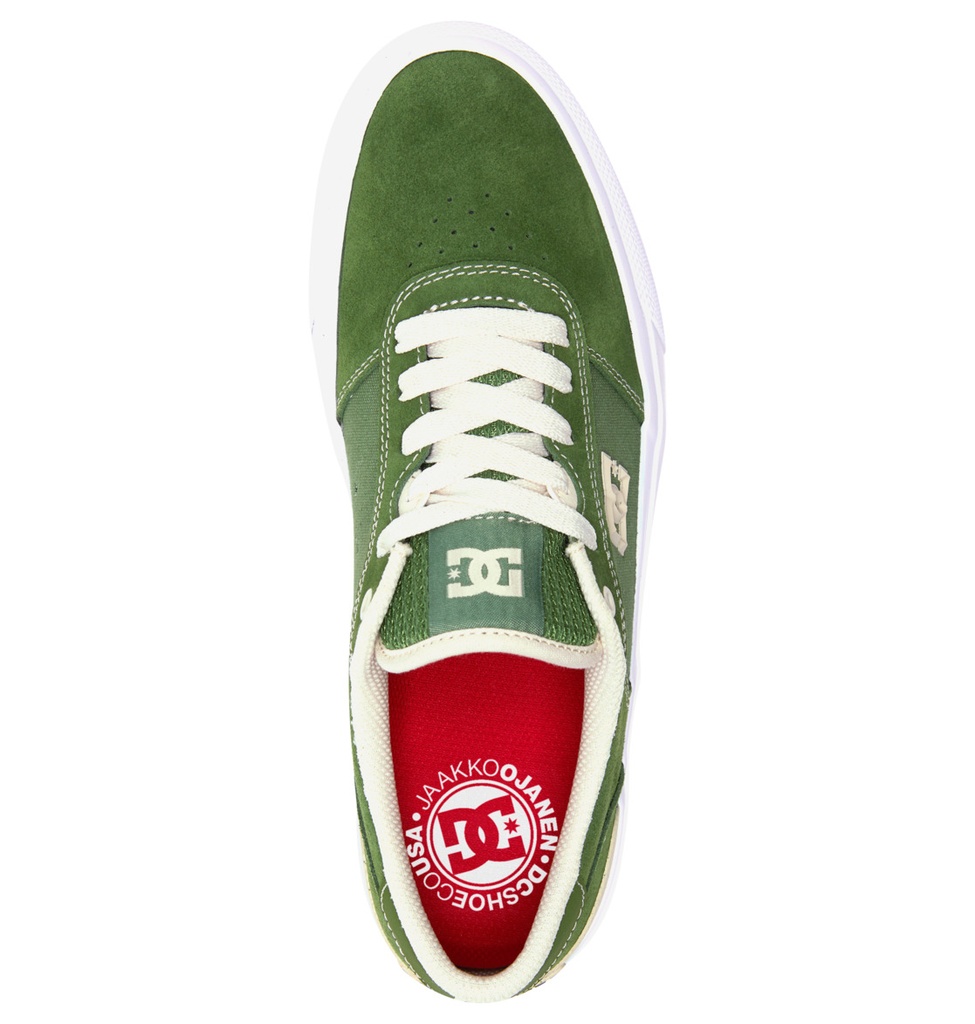 SOULIER DC TEKNIC S JAAKKO SKATE SHOES - OLIVE