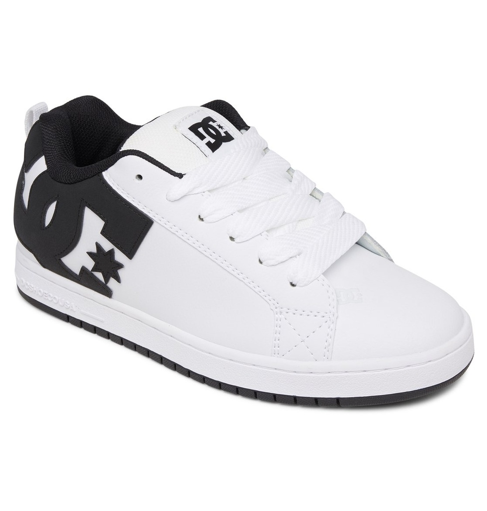 SOULIER DC COURT GRAFFIK - BLANC/NOIR