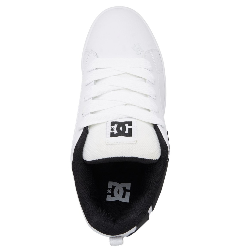SOULIER DC COURT GRAFFIK - BLANC/NOIR