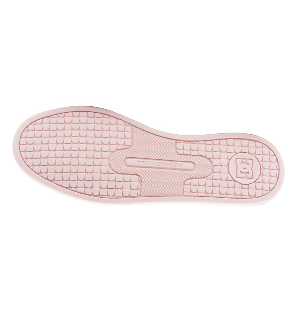 SOULIER DC COURT GRAFFIK POUR FEMME - PEACH PARFAIT