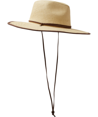 CHAPEAU RVCA DSTRAW HAT - LIGHT BROWN