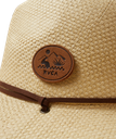 CHAPEAU RVCA DSTRAW HAT - LIGHT BROWN