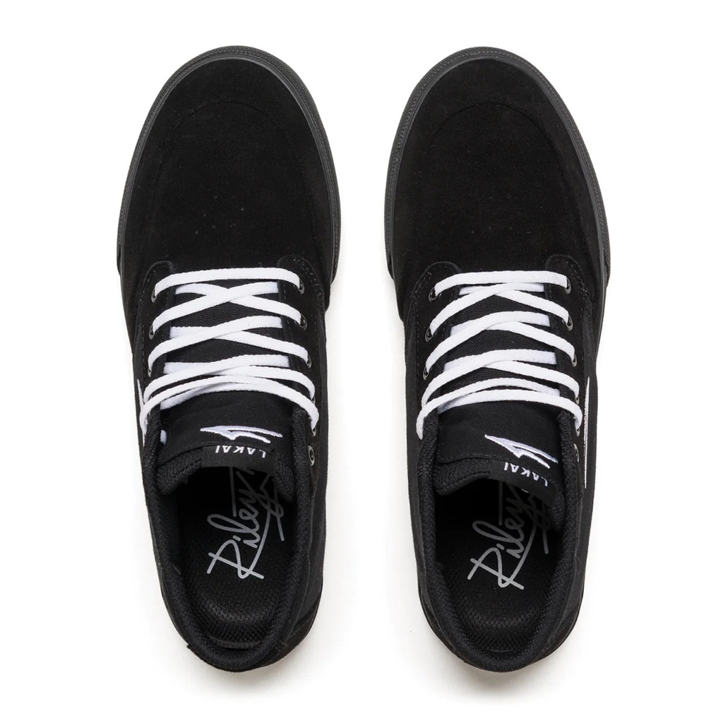 SOULIER LAKAI RILEY 3 HIGH - NOIR/NOIR/SUEDE