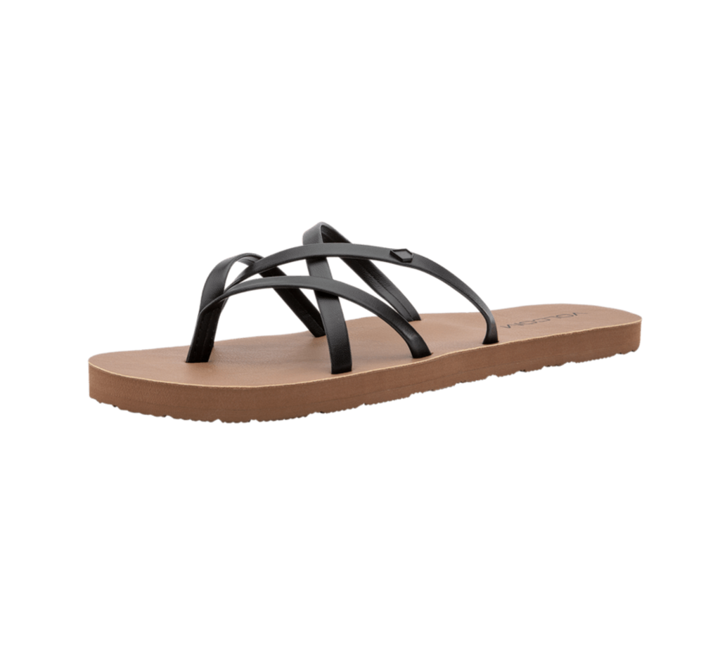 SANDALE VOLCOM NEW SCHOOL II - NOIR