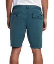 SHORT RVCA ALL TIME COASTAL RINSED HYBRID - DUCK BLUE