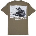 T-SHIRT PRIMITIVE ALPHA TEE - SAFARI GREEN