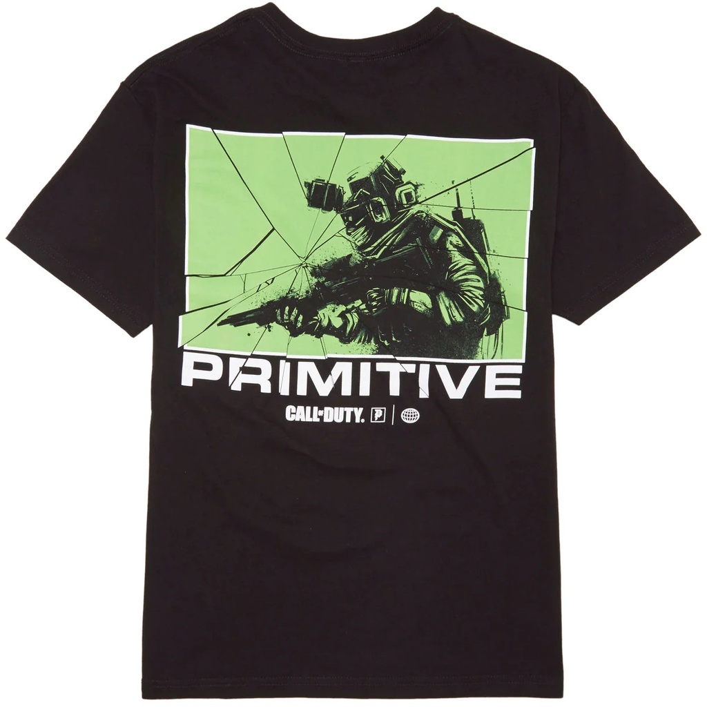 T-SHIRT PRIMITIVE ALPHA TEE - NOIR