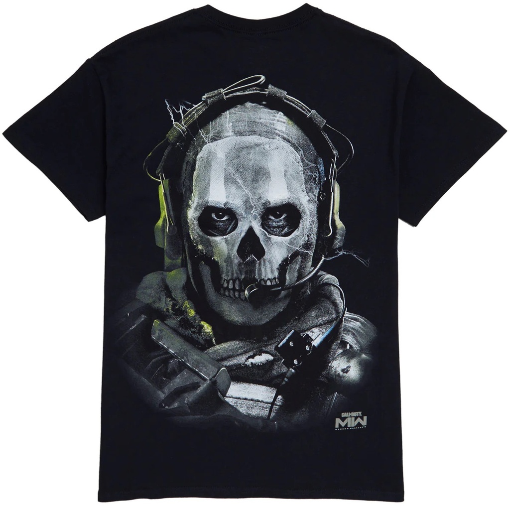 T-SHIRT PRIMITIVE GHOST TEE - NOIR