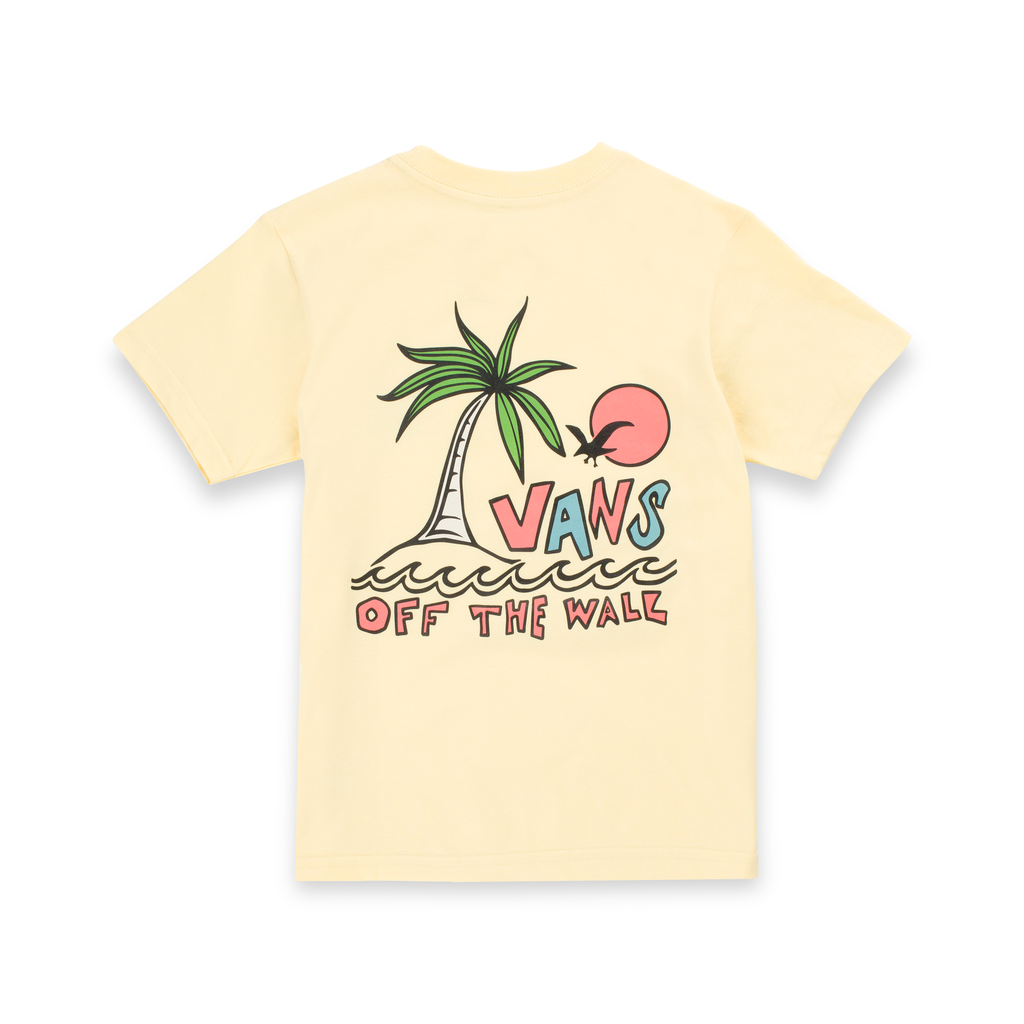 T-SHIRT VANS JUNIOR SURF TURF - MELLOW YELLOW