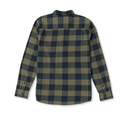 CHEMISE VOLCOM CADEN PLAID LONG SLEEVE - NAVY