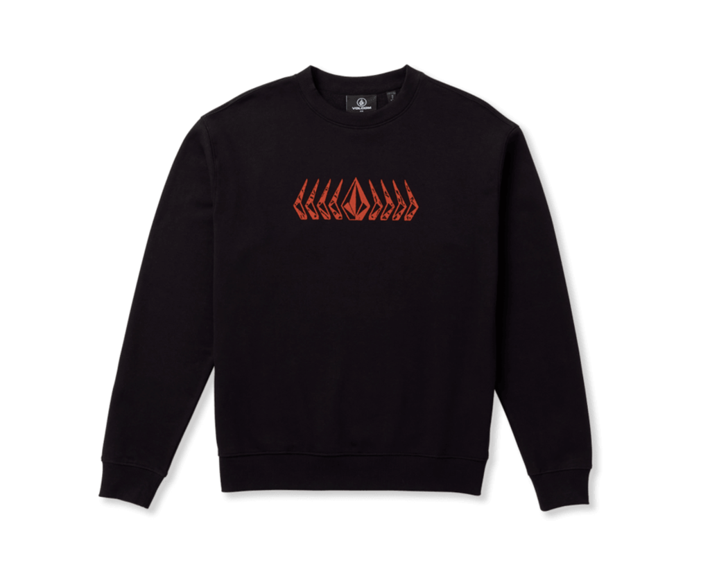 COTON OUATÉ VOLCOM WATANITE CREWNECK - NOIR