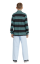 POLO VOLCOM JUNIOR BOLDERS POLO LONG SLEEVE - SERVICE BLUE