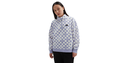 COTON OUATÉ VANS FAIRLANDS MOCK NECK FLEECE POUR FEMME - FLORAL CHEKERBOARD