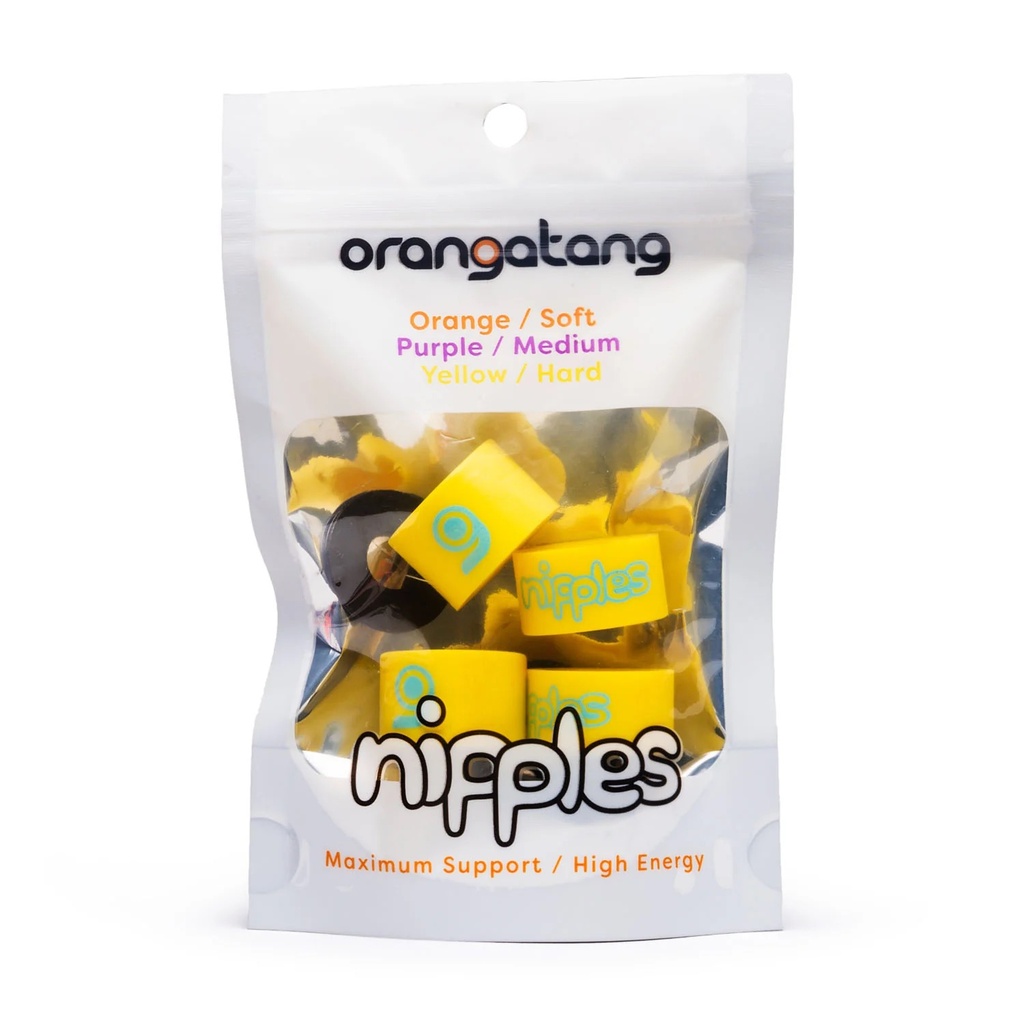 BUSHING ORANGATANG NIPPLES HARD - YELLOW