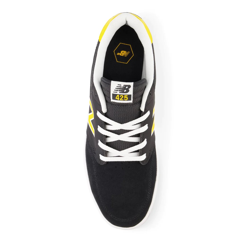 SOULIER NEW BALANCE NUMERIC 425 - BLACK/YELLOW