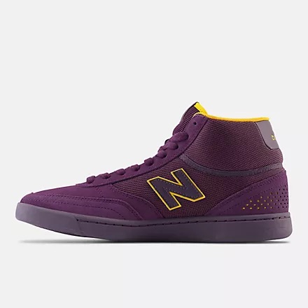 SOULIER NEW BALANCE NUMERIC 440 HI - PURPLE/YELLOW