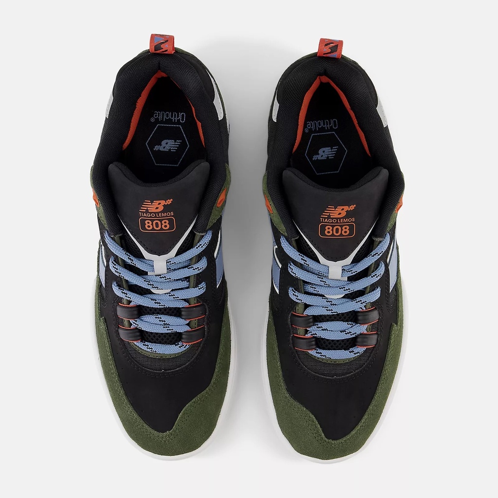 SOULIER NEW BALANCE NUMERIC TIAGO LEMOS 808 - FOREST GREEN/BLACK
