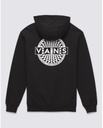 COTON OUATÉ VANS CIRCLE BACK PULL OVER - NOIR