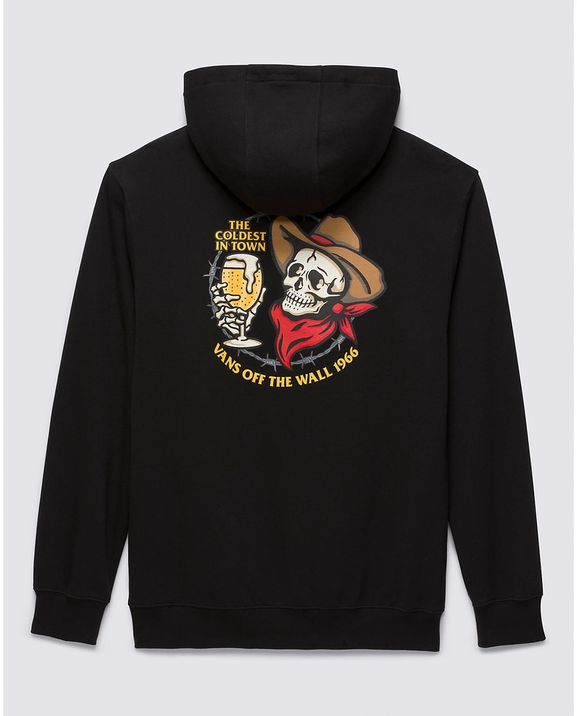 COTON OUATÉ VANS THE COOLEST IN TOWN PULL OVER HOODIE - NOIR