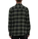 CHEMISE VOLCOM CADEN PLAID LONG SLEEVE - NOIR