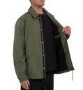MANTEAU VOLCOM SKATE VITALS COACHES JACKET - SQUADRON GREEN