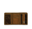 PORTEFEUILLE VOLCOM NINETYFIVE TRIFOLD - DUSTY BROWN