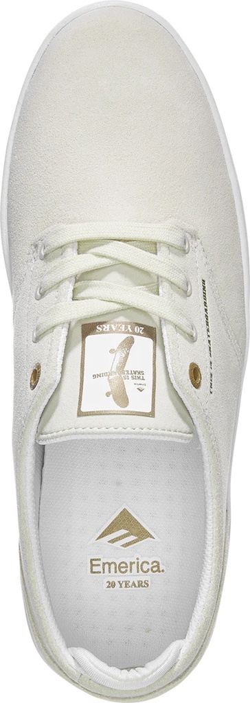 SOULIER EMERICA ROMERO LACED X THIS IS SKATEBOARDING - BLANC