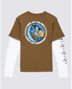 T-SHIRT VANS JUNIOR BURST TIE DYE - CHILI/PEPPER (copie)