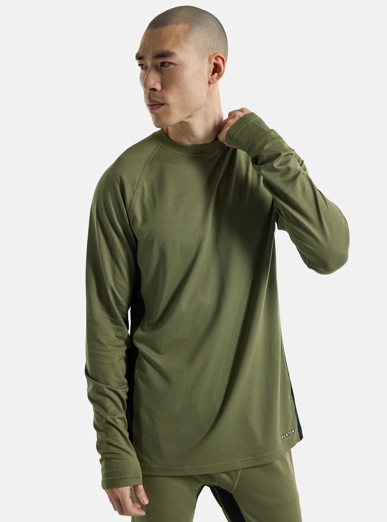 SOUS-VÊTEMENT BURTON MIDWEIGHT CREW - TRUE BLACK (copie)