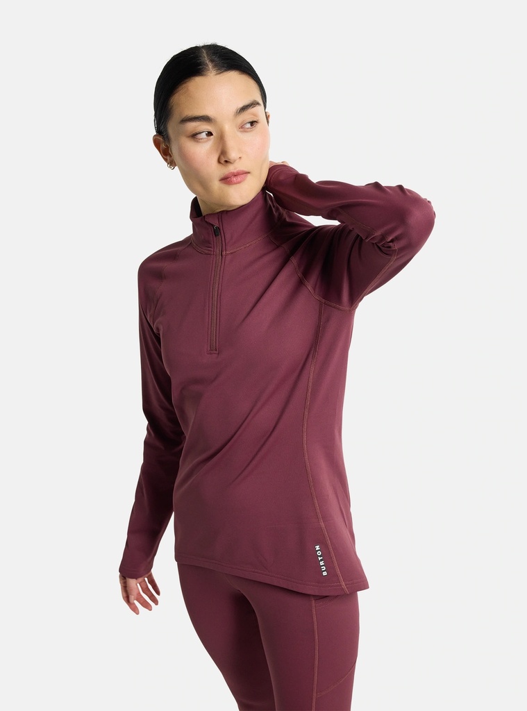 SOUS-VÊTEMENT BURTON MIDWEIGHT BASE LAYER CREW POUR FEMME - NOIR (copie)