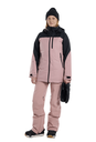 MANTEAUX BURTON LELAH 2L POUR FEMME - NOIR/POWDER BLUSH